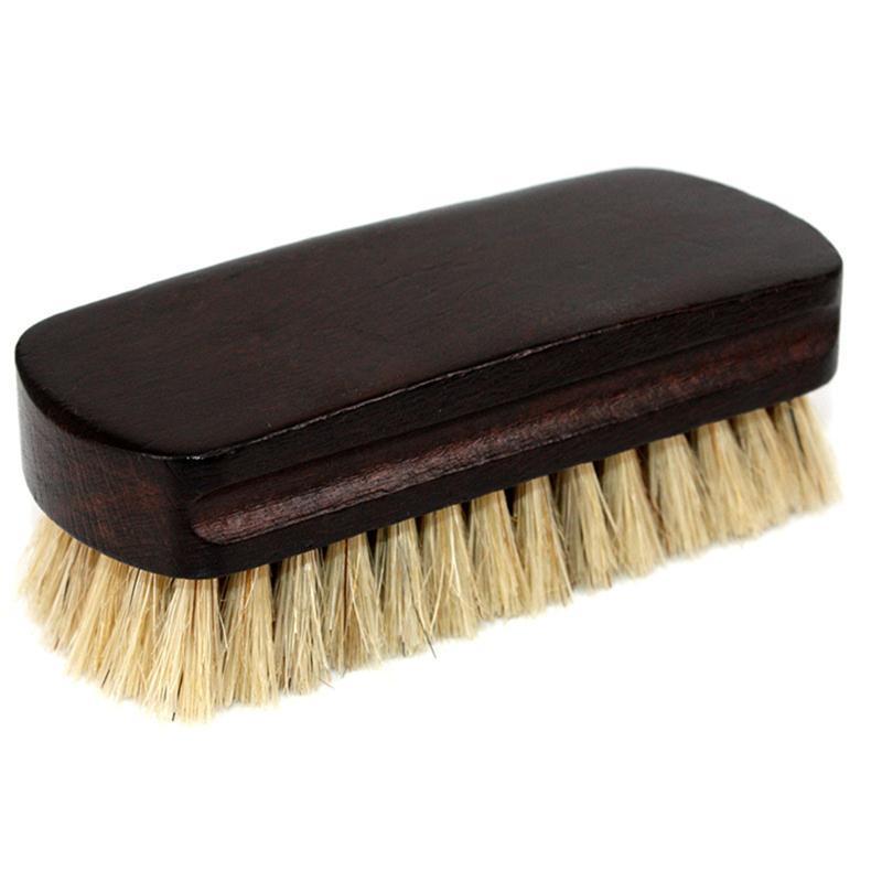 Manufacturer Wooden Base Horse Hair Eco-Friendly Shoe Cleaning Brush